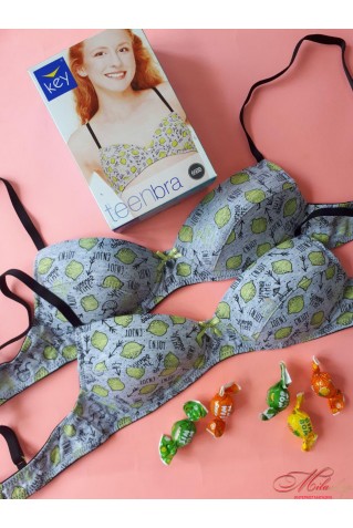 Очаровательный подростковый хлопковый бюстгальтер Key TBC-880
