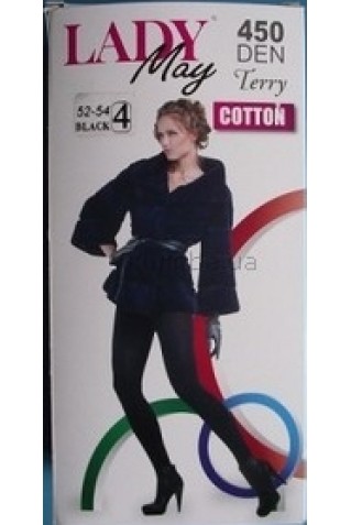 Женские колготки с махрой изнутри Lady May TERRY 450 den