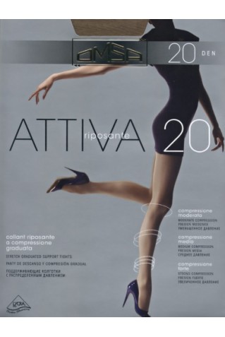 Комфортні колготки Omsa ATTIVA 20den