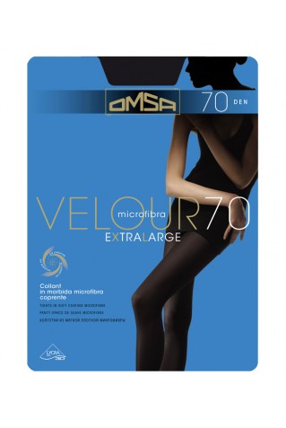 Колготки із щільної мікрофібри без шортиків Omsa VELOUR 70den
