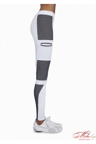 Спортивные лосины Bas Bleu white 03219001