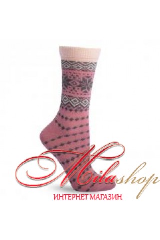 Теплые носочки с шерстью Дюна 335