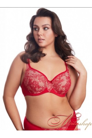 Кружевной бюстгальтер с мягкими чашками  Milavitsa 108000