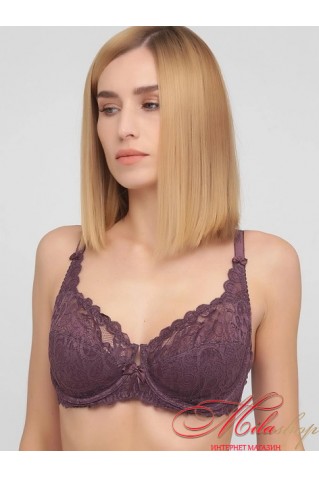 Бюстгальтер м'яка мереживна чашка Lanny Mode 11118 фіолетовий