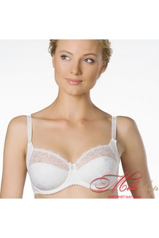 Бюстгальтер из жаккардового полотна и вышивки Milavitsa 11462