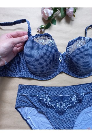 Бюстгальтер  напівпоролон Lanny Mode 11886 синій