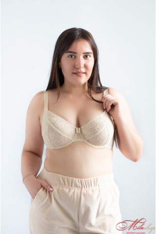 Кружевной бюстгальтер с мягкой чашкой на косточках Glora 140508