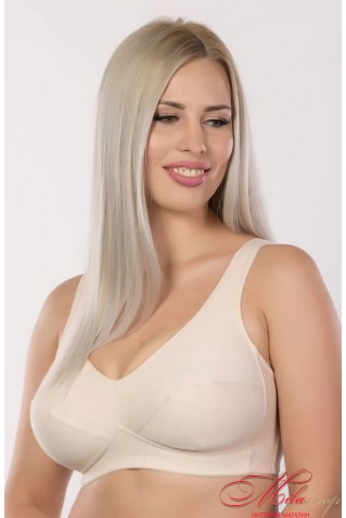 Бюстгальтер минимайзер без кости из хлопка Elita 1408