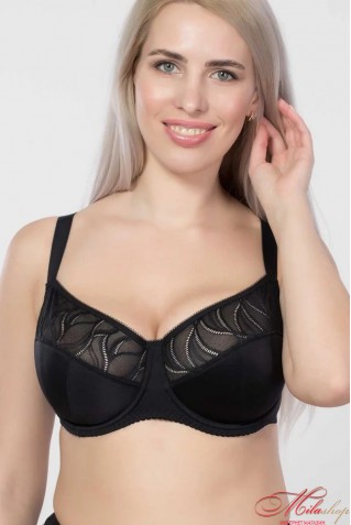 Красивый бюстгальтер полумягкая чашка на кости Elita 1702/400