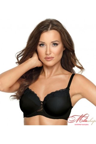 Гладкий бюстгальтер на тонкому поролоні прикрашений мереживом AVA 1924