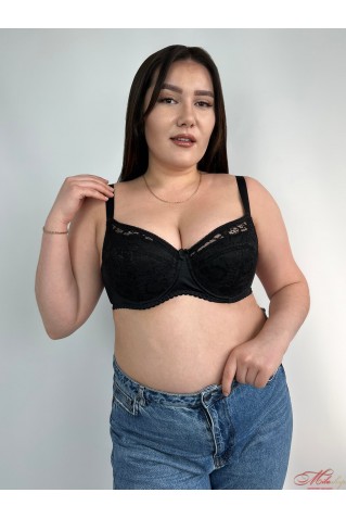 Кружевной бюстгальтер на тонком поролоне Nana 250811
