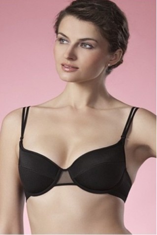 Бюстгалтер Авелин (Милавица) 66037 уплотненная чашка 80С белый