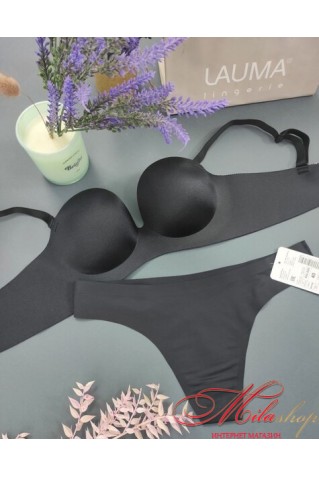 Безшовний бюстгальтер балконет без кісточок з пуш-ап Lauma 77D37