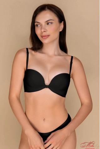 Бесшовный бюстгальтер балконет с застежкой спереди Obrana (Anabel Arto) 880-073