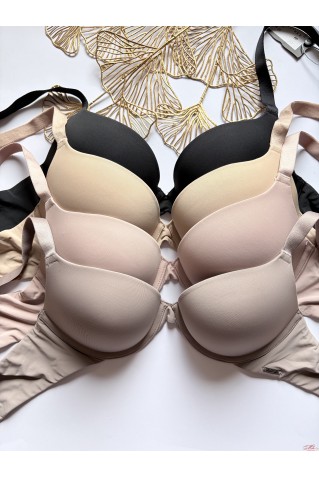 Гладкий бюстгальтер с пуш-ап Balaloum 9401