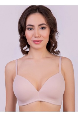 Бавовняний бюстгальтер без кісточок з формованою чашкою Lauma 98J32