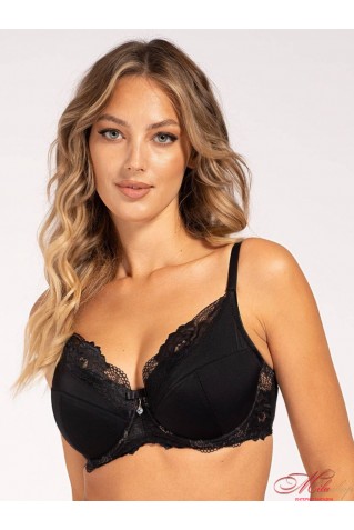 Бюстгальтер балконет з дубльованими чашками на кісточках AMAL Nana Fantasy