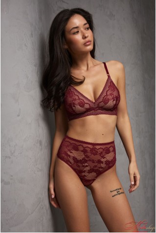 Бюстгальтер бралетт без косточек из кружева Your Touch FW-1602B