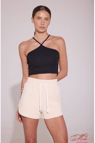 Топ на тонких бретельках в рубчик Luna L040r Bond