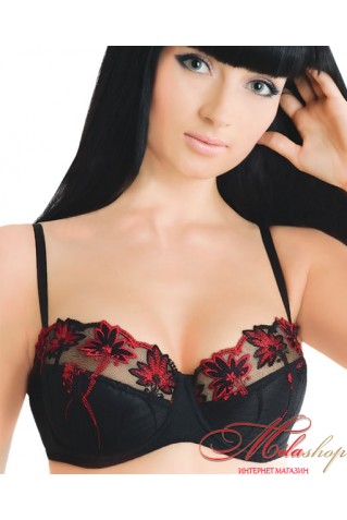 Бюстгальтер анжелика с вышивкой Ангела 1137