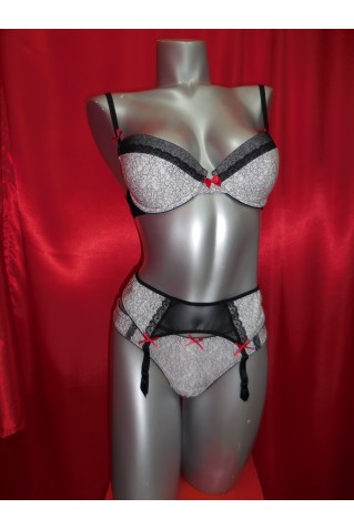 Элегантный комплект с поясом Vivien 1011A