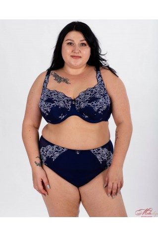 Комплект з чашкою напівпоролон прикрашений мереживом Lanny Mode 11679+51679