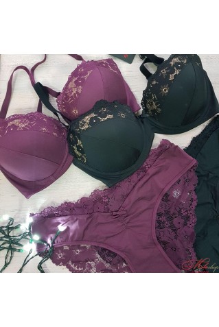 Базовый комплект Lavivas 50236 без пуш-ап с закрытыми трусиками средней посадки