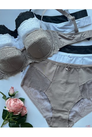 Комплект бюстгальтер на тонкому поролоні та сліпи Lavivas 50268+10181