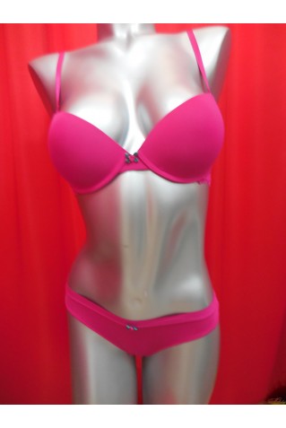 Комплект с гладкими чашками Lora Iris 6409-1 rozoviy