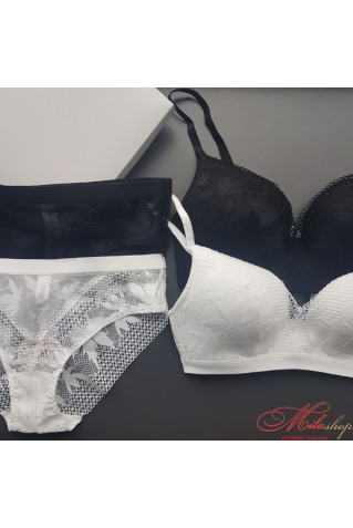 Розкішний комплект Lora Iris 6625 75С чорний