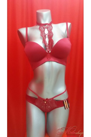 Роскошный комплект в красном цвете Fashion 6655