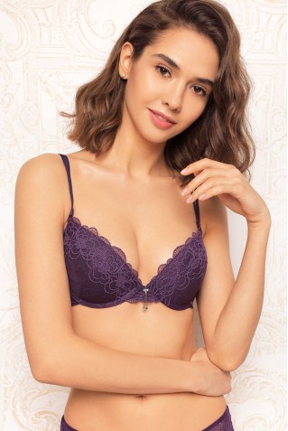 Комплект из ажурного кружева Anabel Arto 7027-010 grey violet