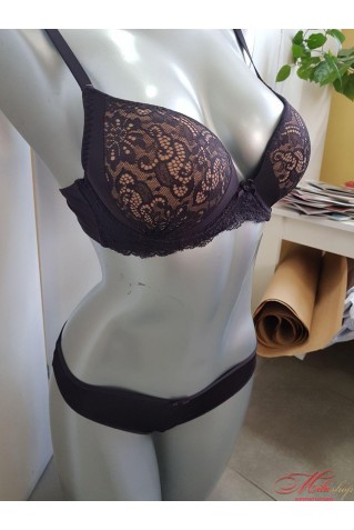 Шикарний комплект Lavivas 50248 з мікрофібри та мережива