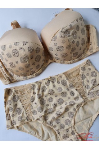 Комплект нижнего белья  Lanny Mode 11566 бежевый