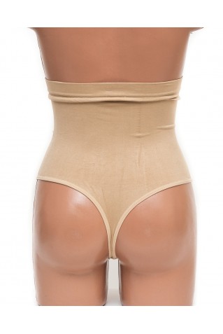 Коригувальні безшовні стрінги Ouno XL беж