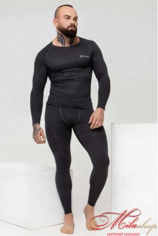 Чоловічий термо джемпер із віскози та вовни TMR1-V TotalFit