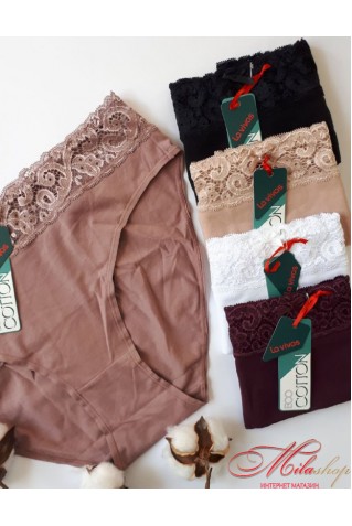 Женские трусики с высокой линией талии La Vivas 10148