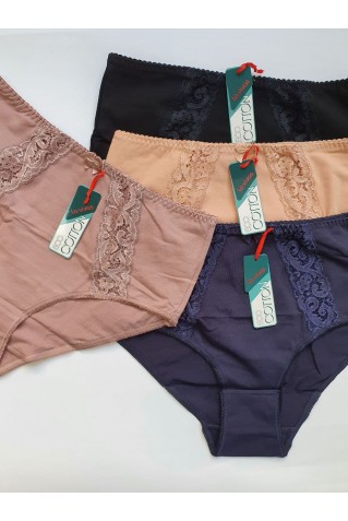 Бавовняні трусики з високою посадкою La Vivas 10155