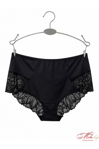 Трусики слипы из микрофибры и кружева Nana 1029