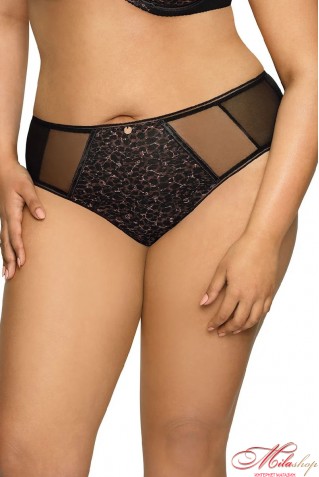Жіночі трусики сліпи з мереживом та мікросіткою AVA 1934/1