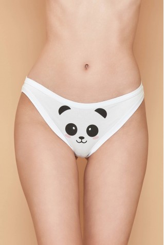 Бавовняні трусики стрінги Obrana (Anabel Arto) 200-12 панда