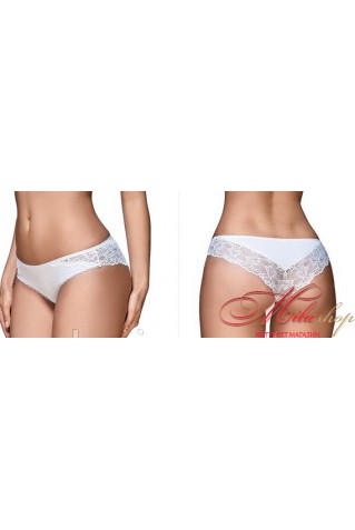 Женские трусики из хлопка и кружева La Vivas 20217