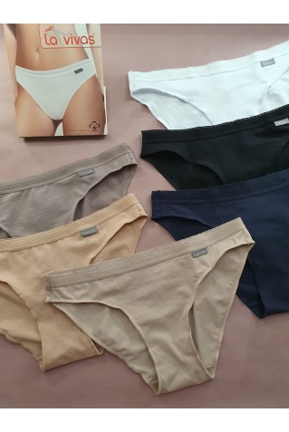 Бавовняні трусики сліпи La Vivas 20291