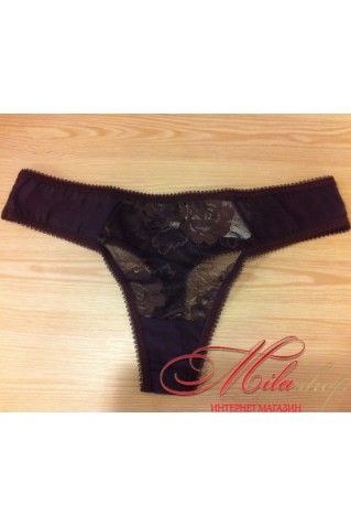 Трусики-стринги из кружева Marsana №2034