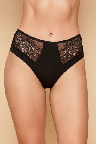 Бавовняні трусики сліпи з мереживними вставками Obrana (Anabel Arto) 204-34
