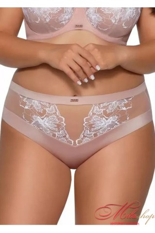 Трусики сліпи мікрофібра з мереживом AVA 2080/1