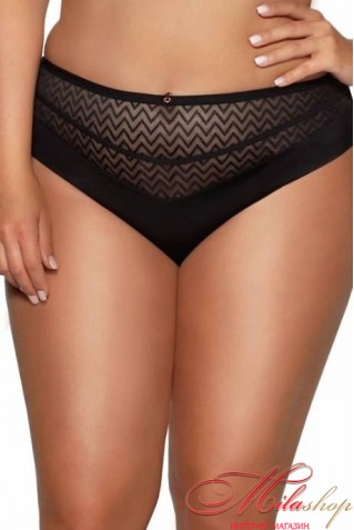 Жіночі трусики бразиліана з сітчастим полотном AVA 2103/B