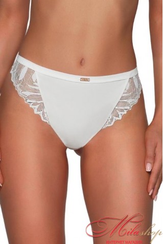 Трусики бразиліана мікрофібра з мереживом AVA 2105/B