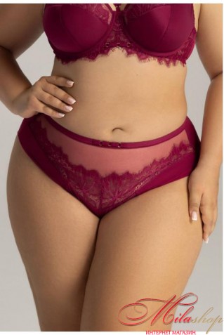 Жіночі трусики бразиліана з сітчастим полотном AVA 2150/B