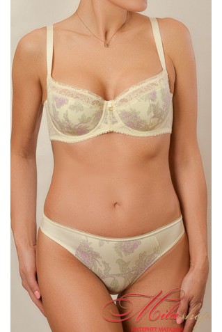 Гладкі трусики сліпи з мікрофібри з середньою лінією талії VALMIR.A 2947